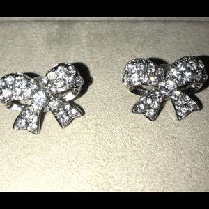 Rhinestone earrings